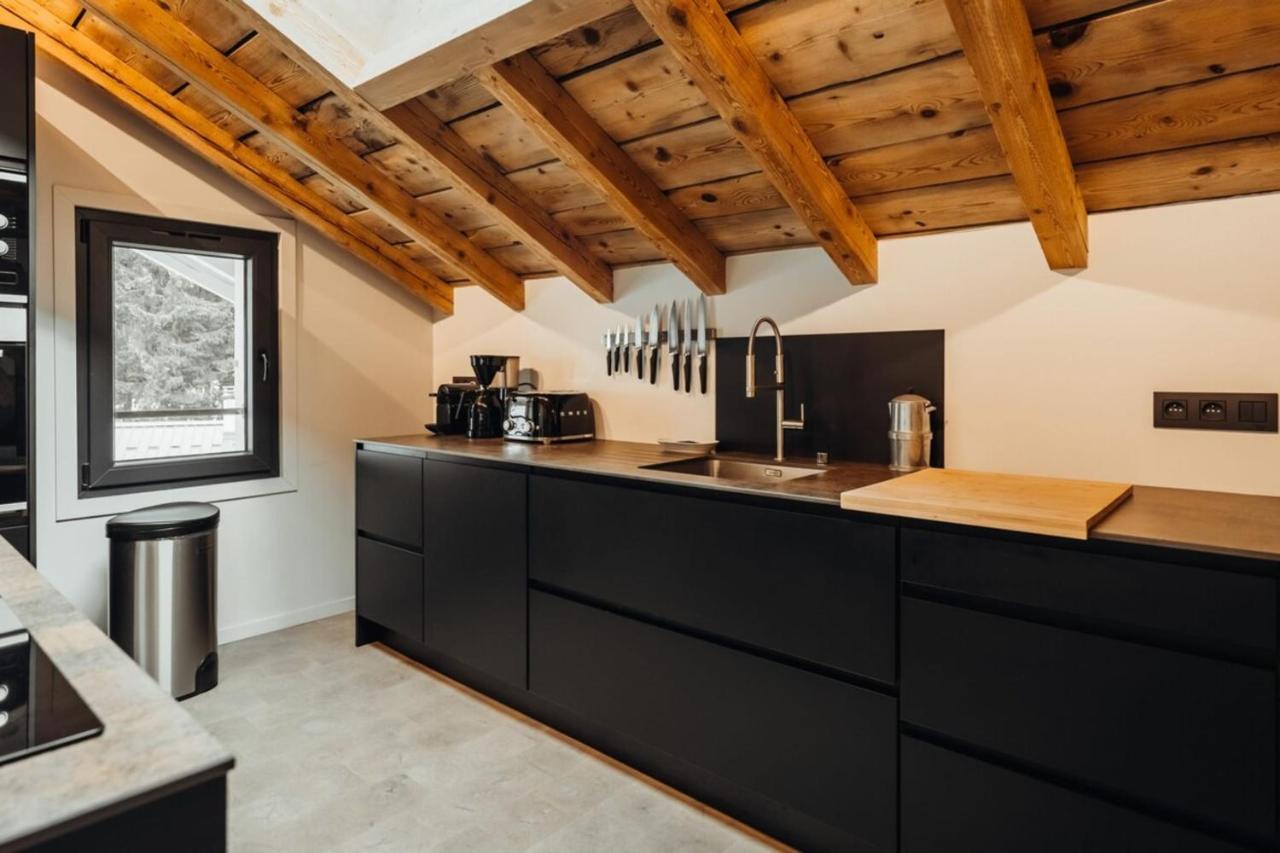 Luxurious 3-Bedroom Flat With Sauna And Garage Chamonix Dış mekan fotoğraf
